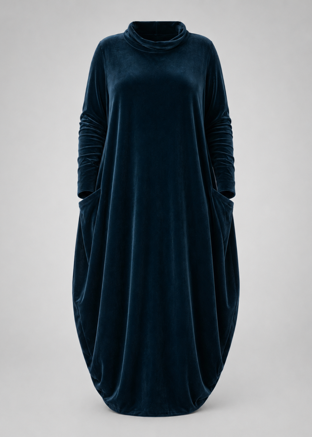 Caroline | Elegant Velvet Maxi Dress