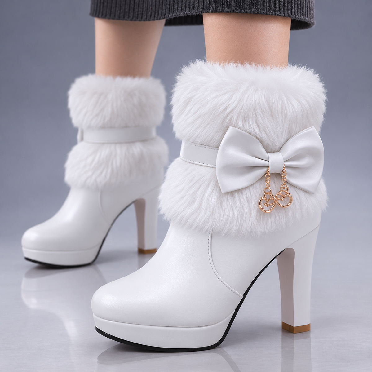 Delphine Fur-Trim Boot