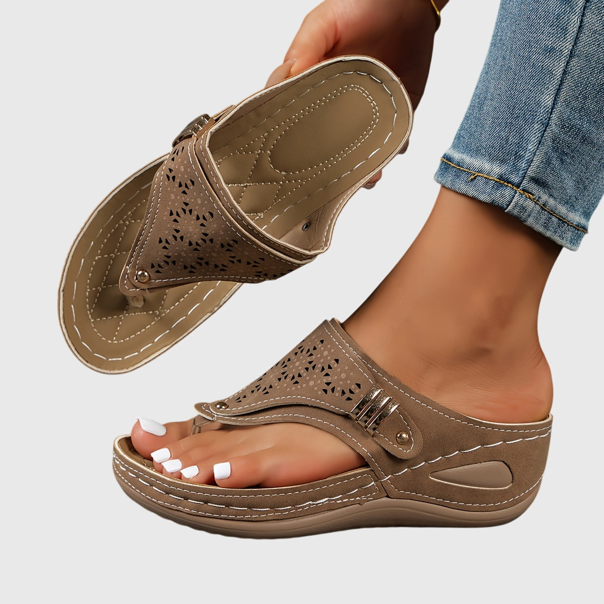 Anika - Flip Flop Sandals