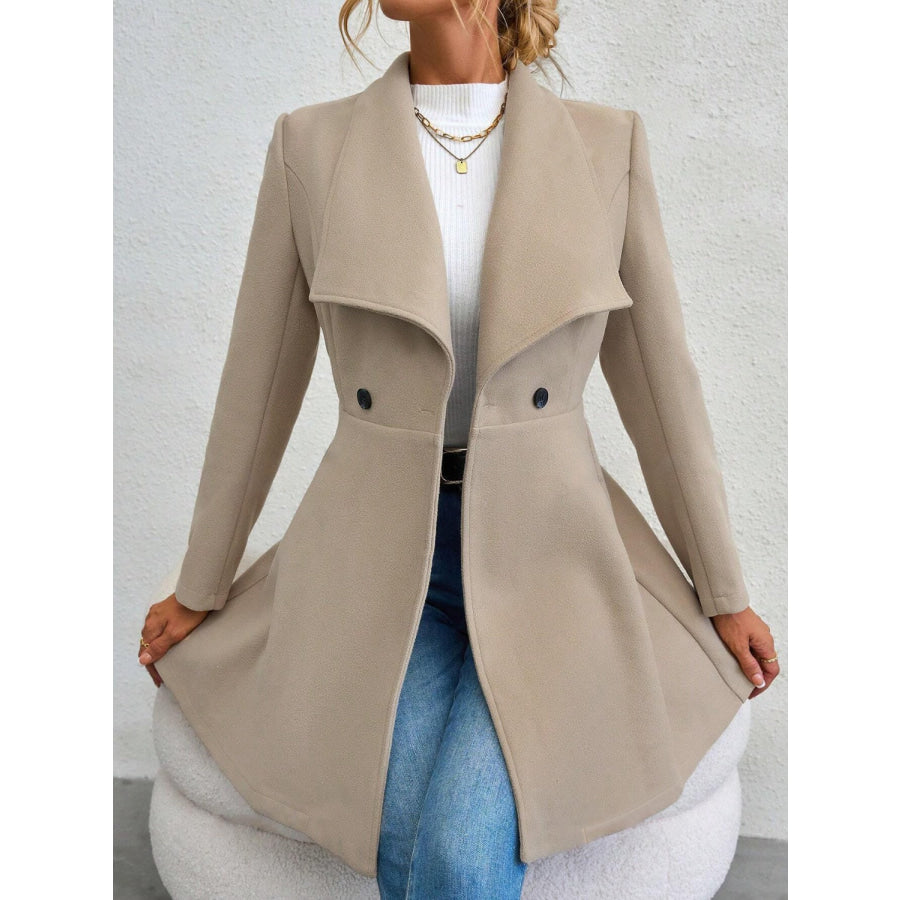 Victoria – Tailored Collared Longline Coat