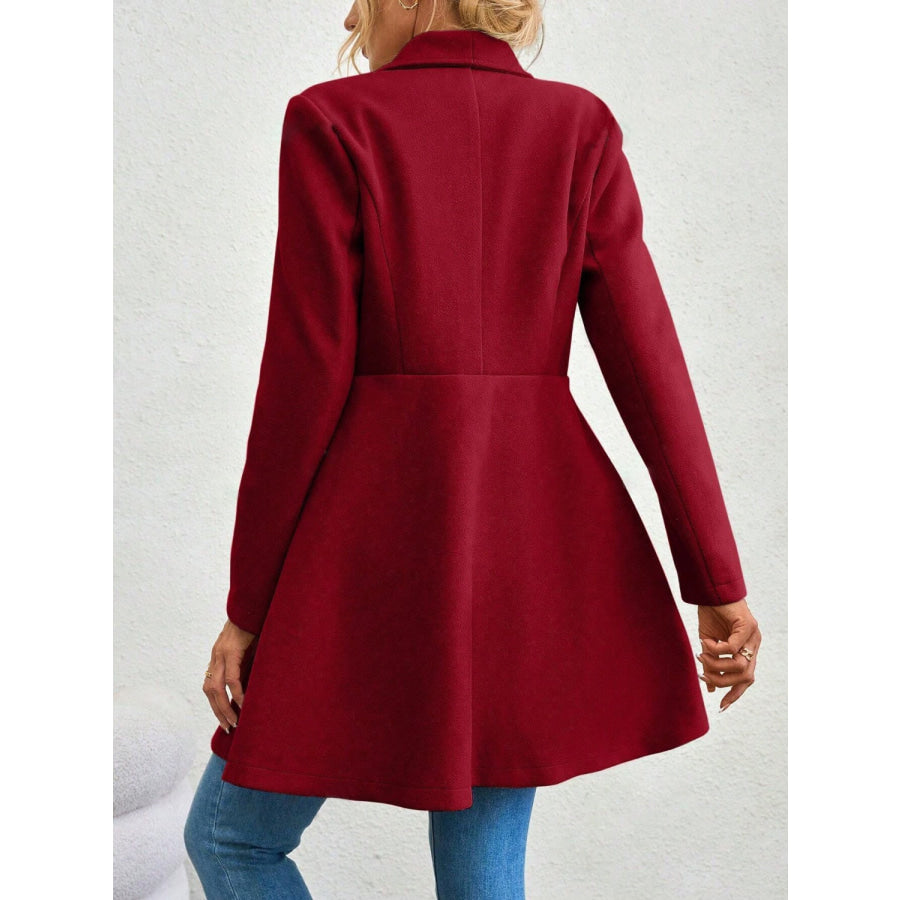 Victoria – Tailored Collared Longline Coat