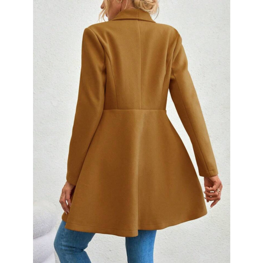 Victoria – Tailored Collared Longline Coat