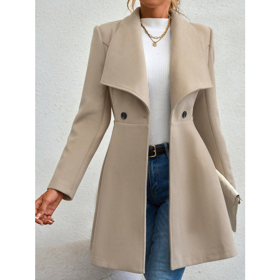 Victoria – Tailored Collared Longline Coat