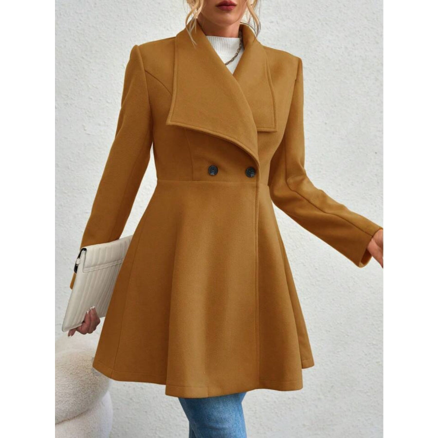 Victoria – Tailored Collared Longline Coat