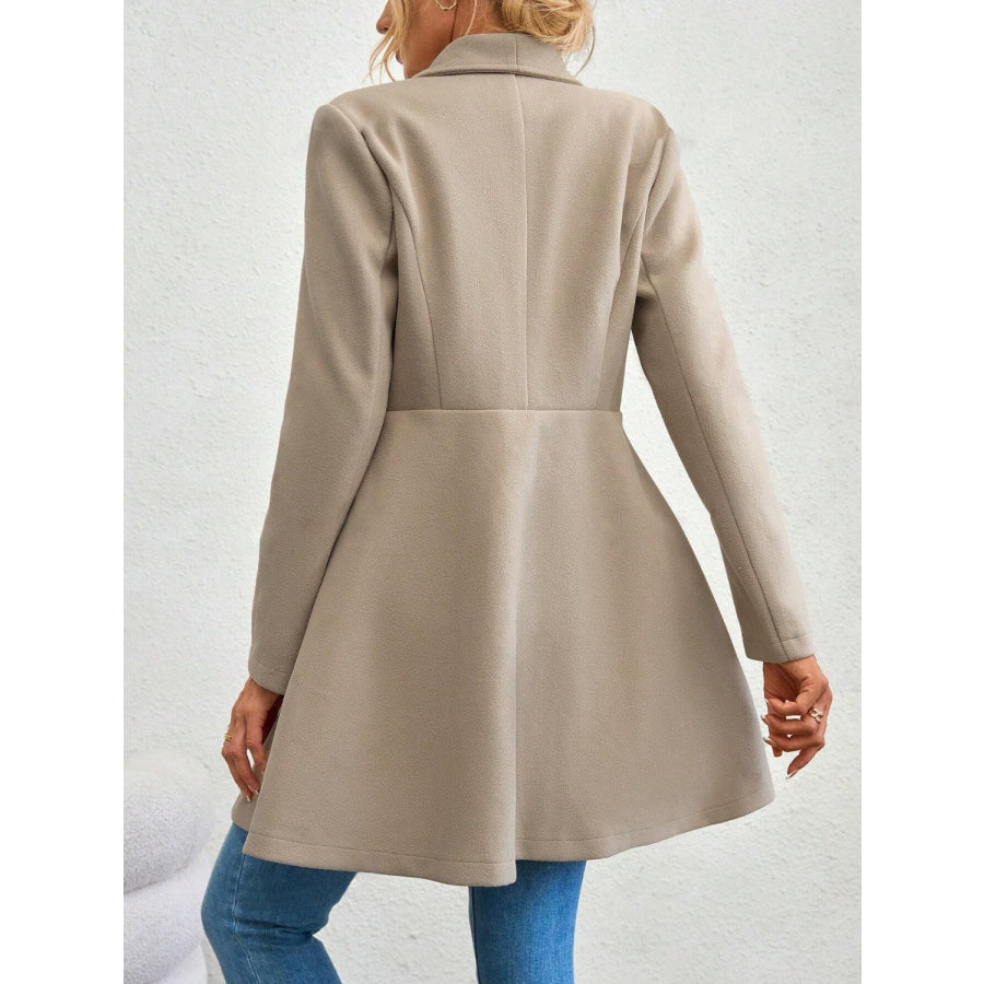 Victoria – Tailored Collared Longline Coat