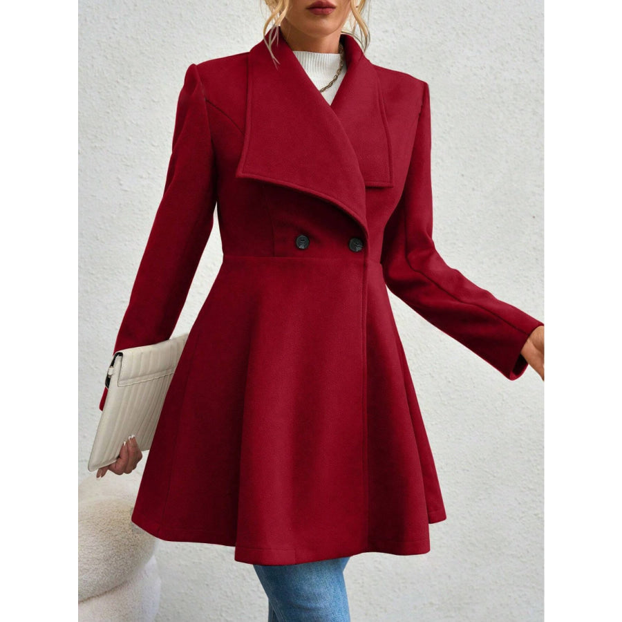 Victoria – Tailored Collared Longline Coat