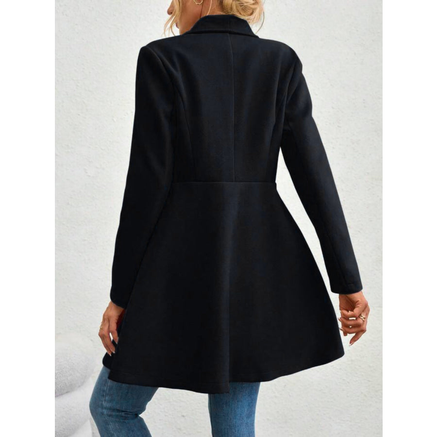 Victoria – Tailored Collared Longline Coat