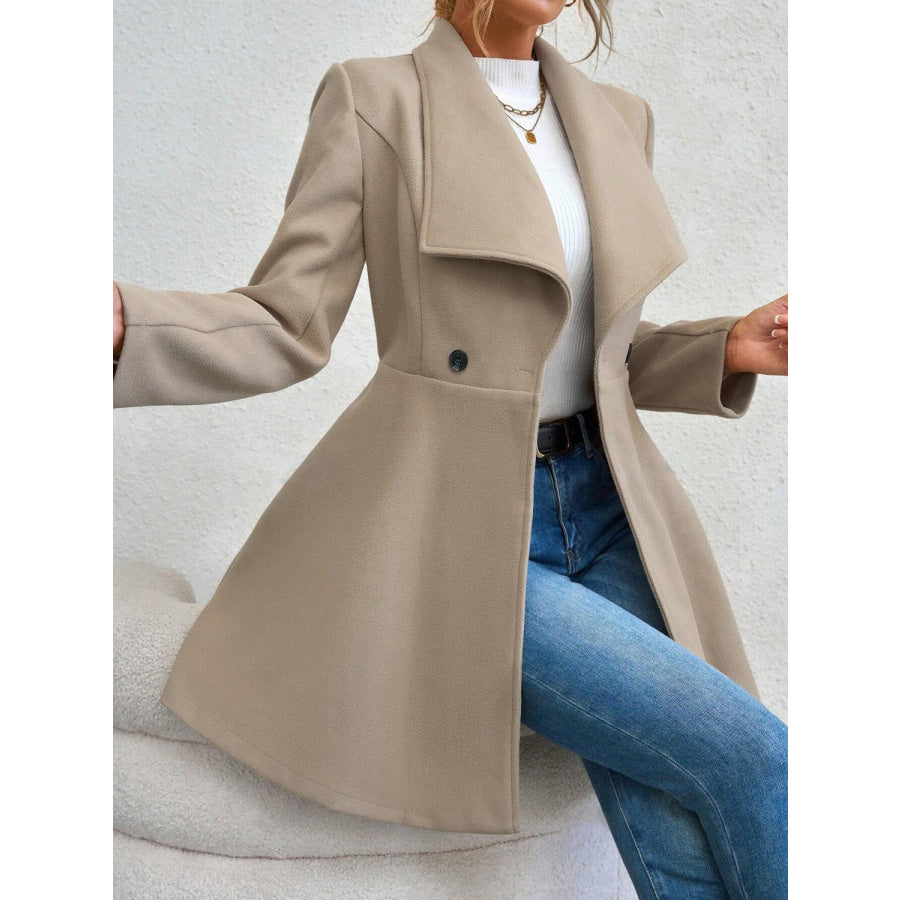 Victoria – Tailored Collared Longline Coat