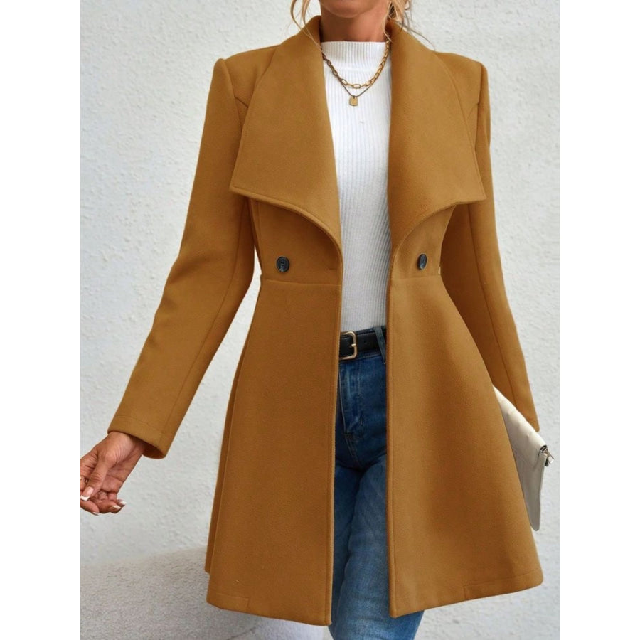 Victoria – Tailored Collared Longline Coat