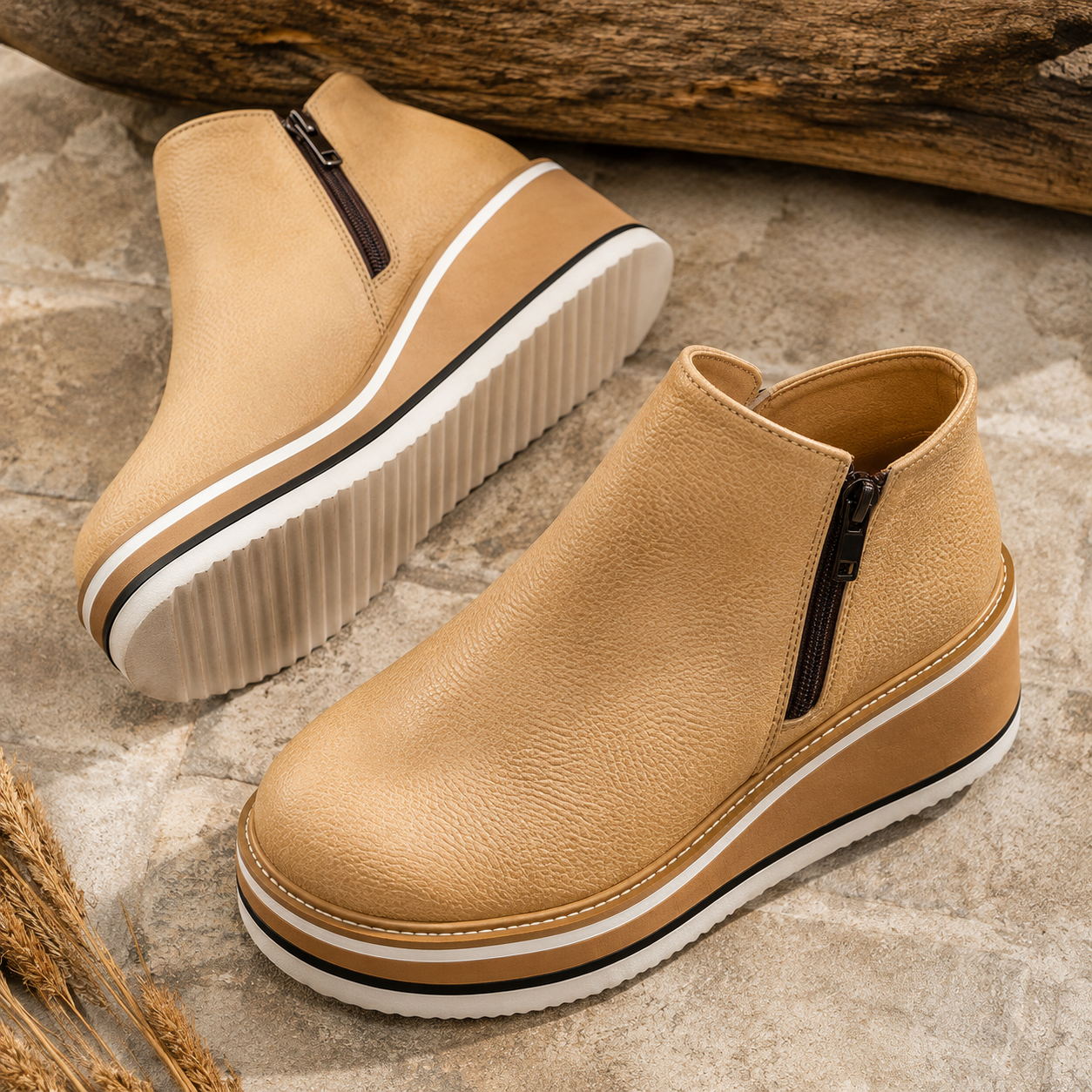 Elsie Wedge Bootie