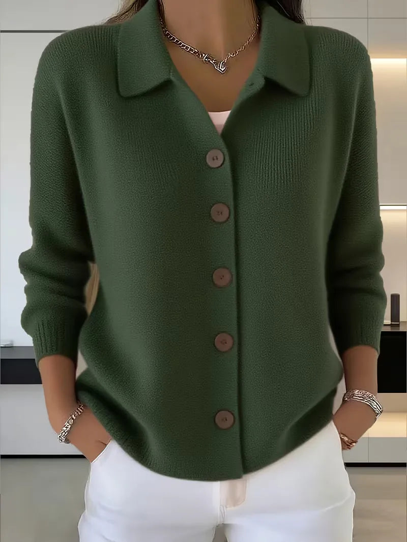 Carmela™ | Soft Button Front Knit Cardigan
