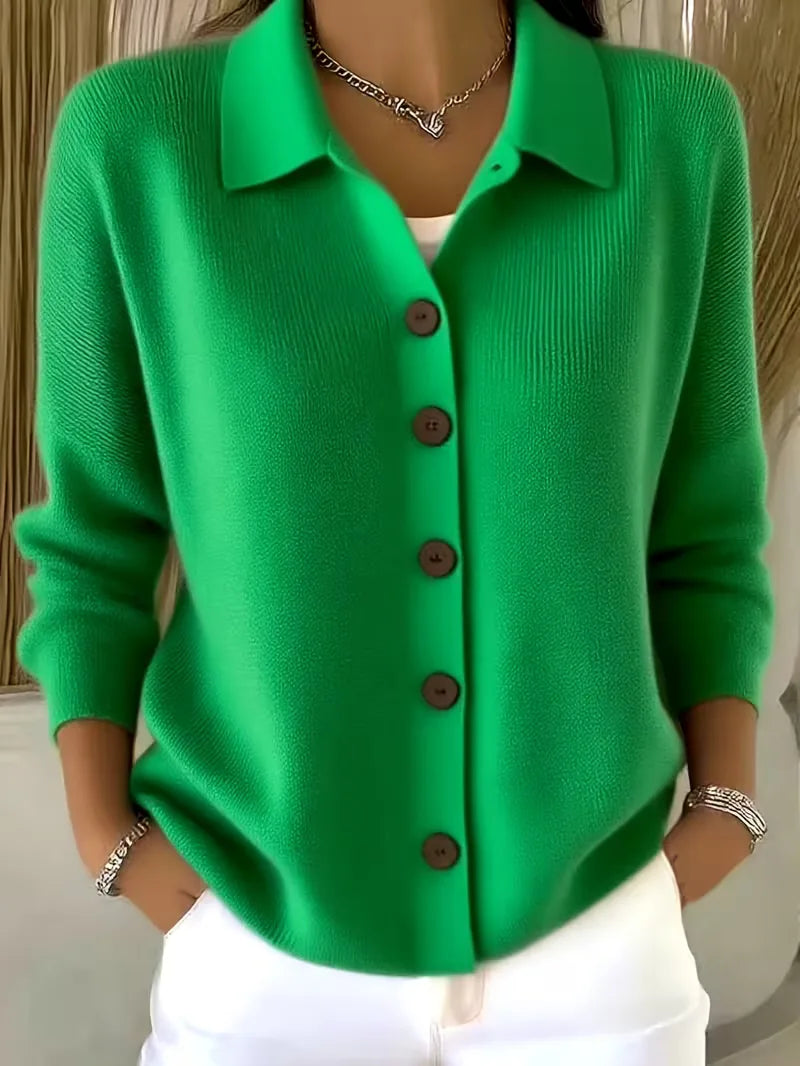 Carmela™ | Soft Button Front Knit Cardigan