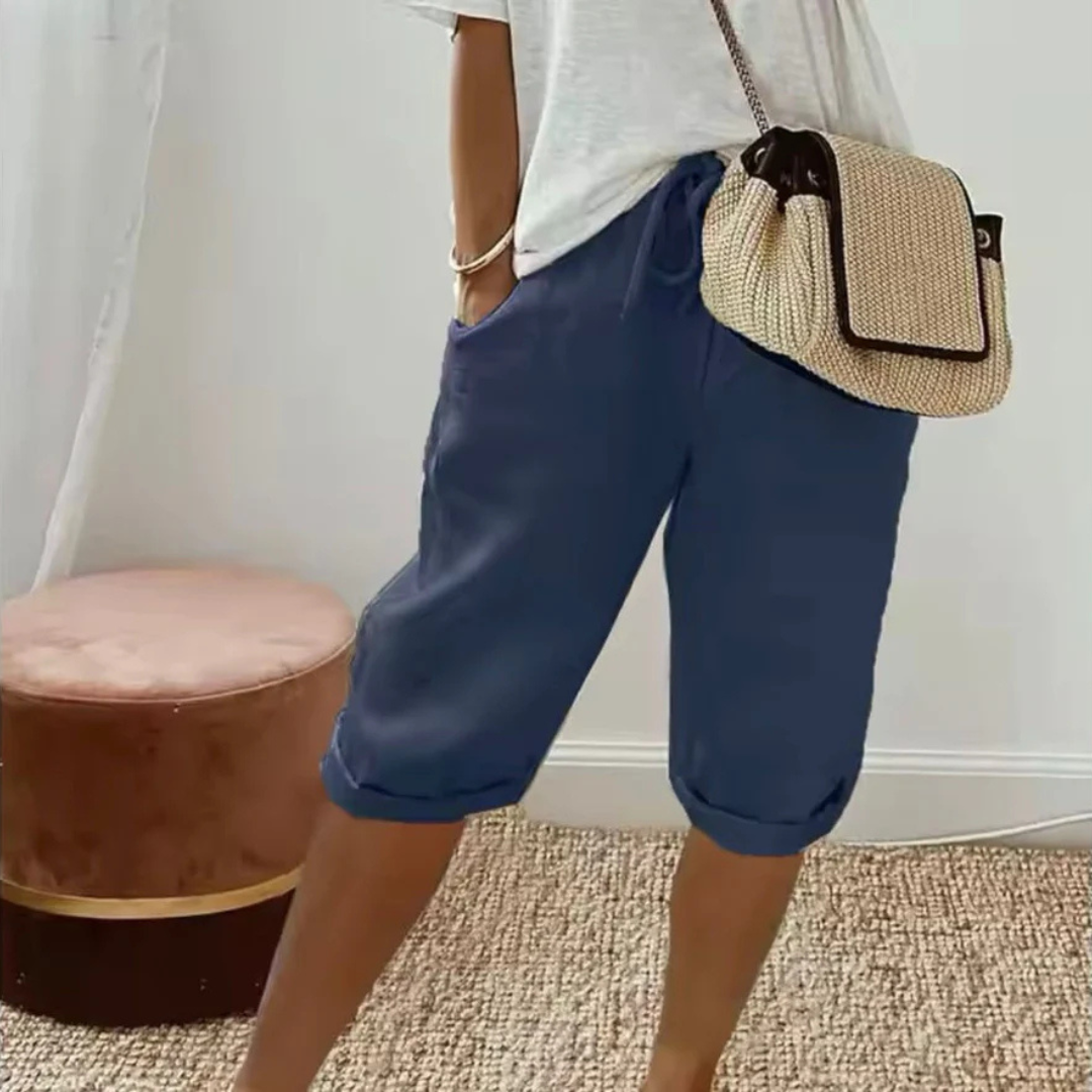 The Katriona Tie-Waist Shorts