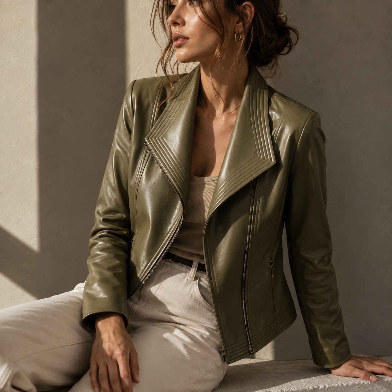 Francesca Leather Jacket