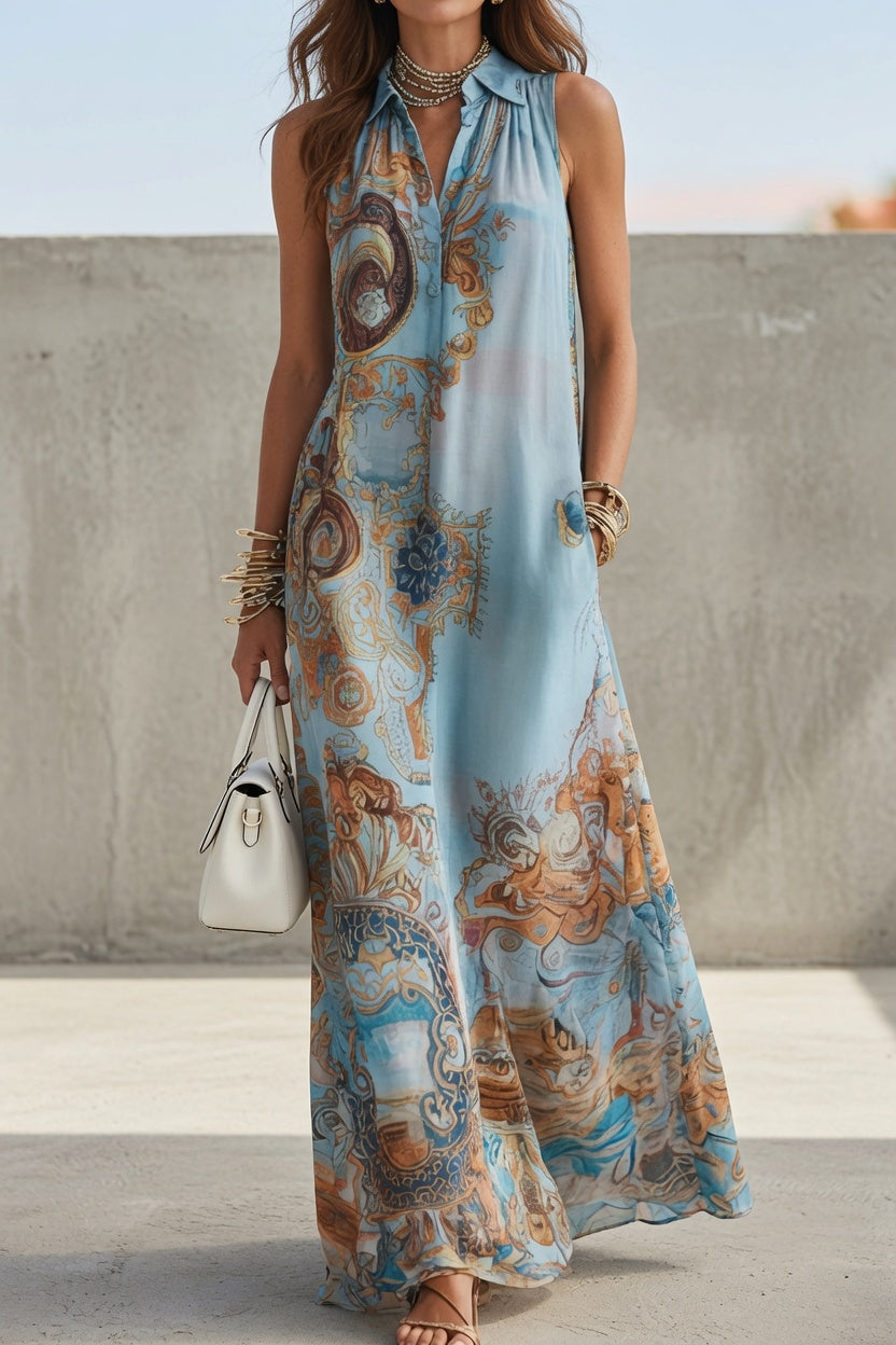 Luna | Vintage Maxi Dress