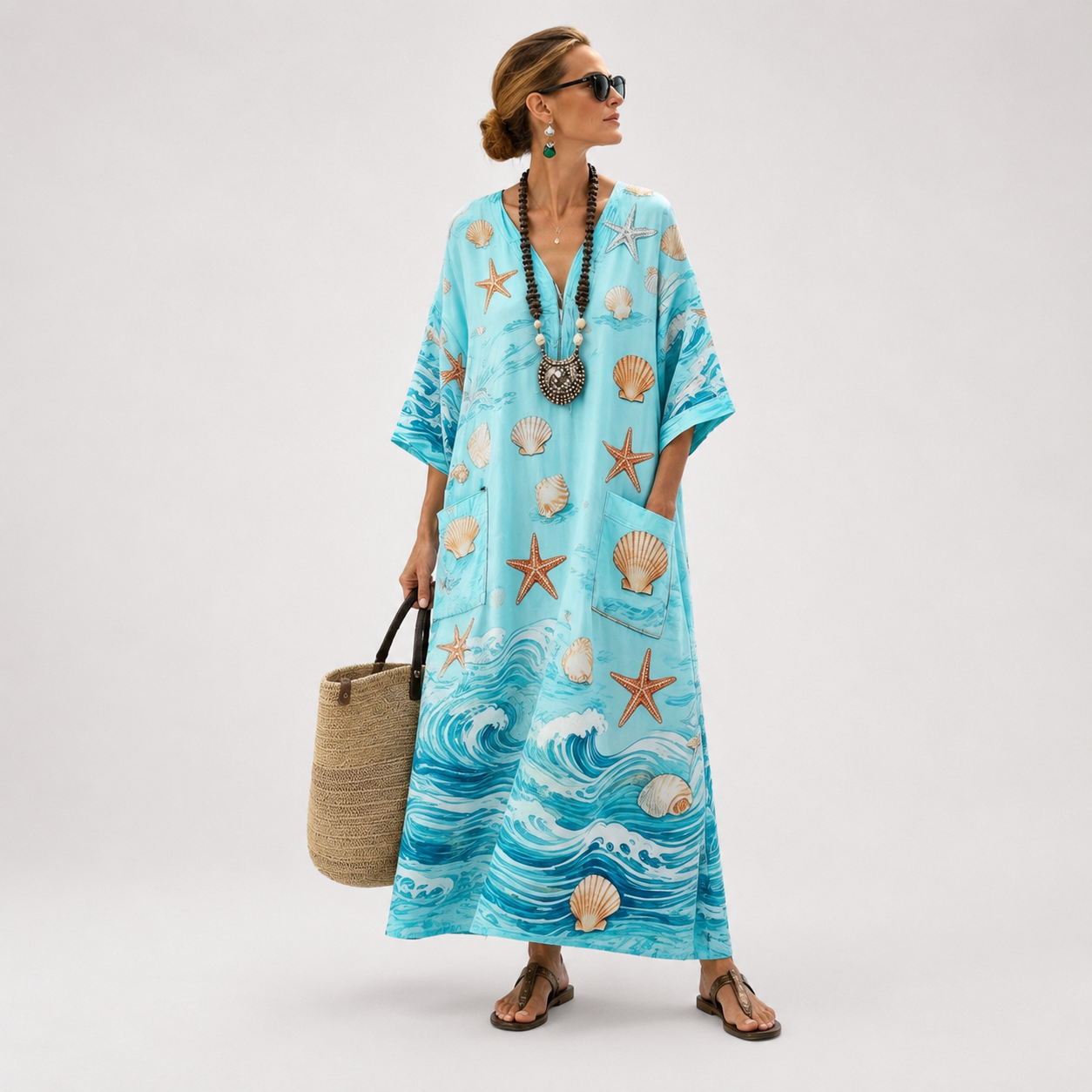 The Sapphira Caftan