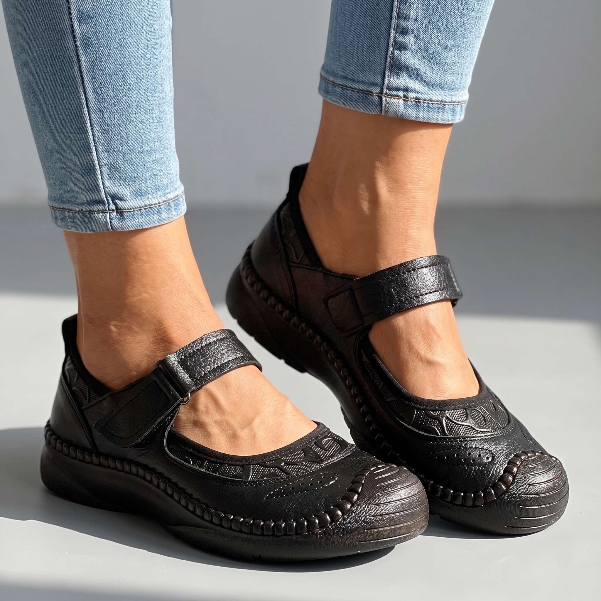 Marley Orthopedic Mary Jane Loafers