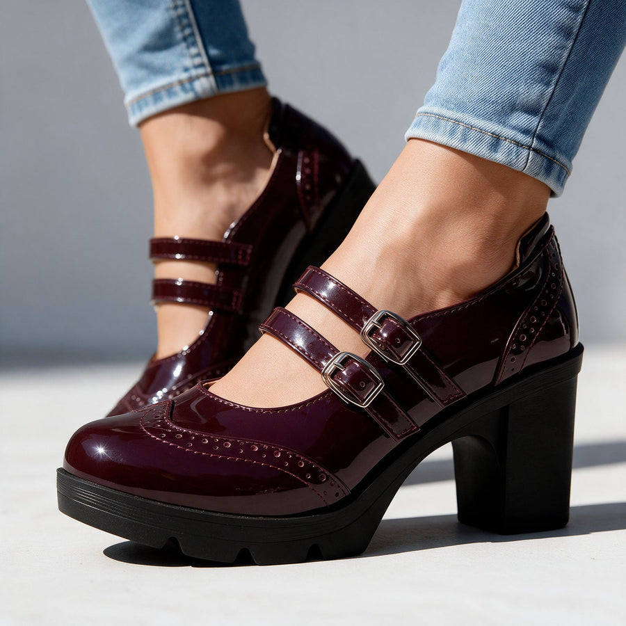 Audrey Brogue Loafers