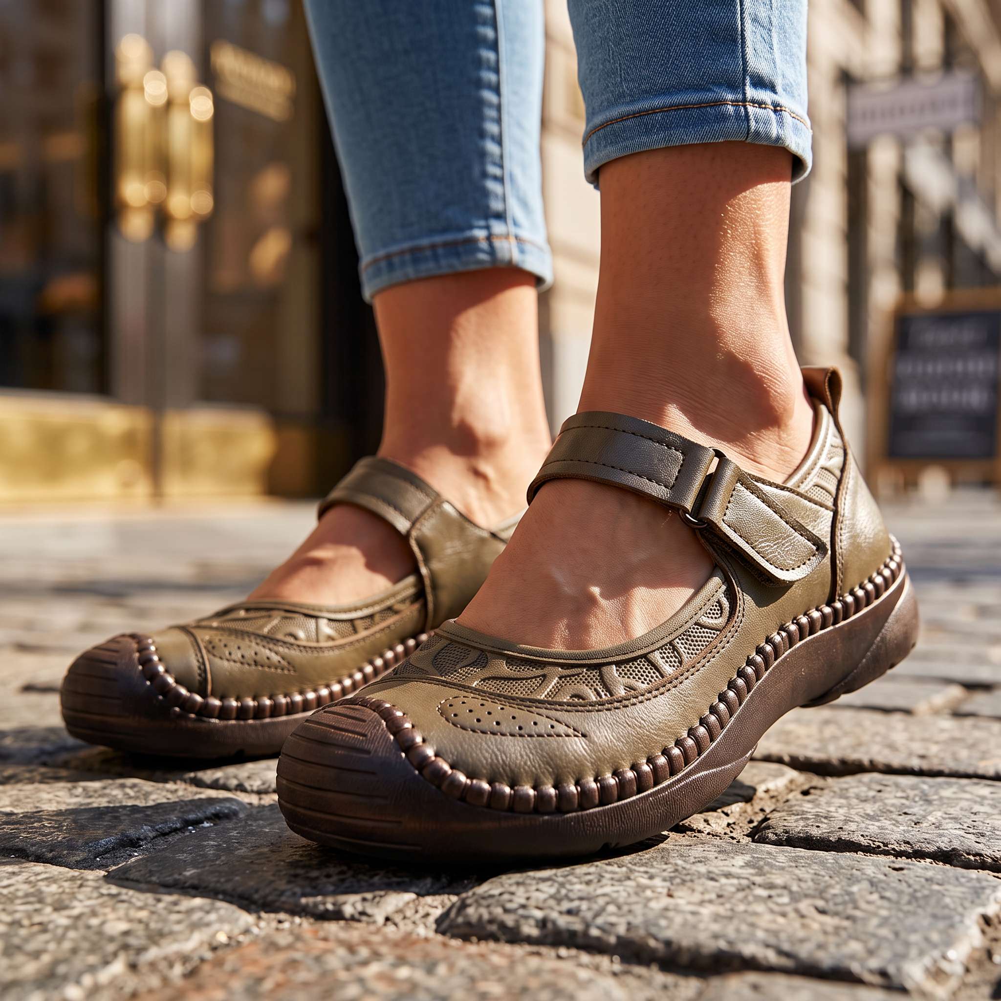 Marley Orthopedic Mary Jane Loafers