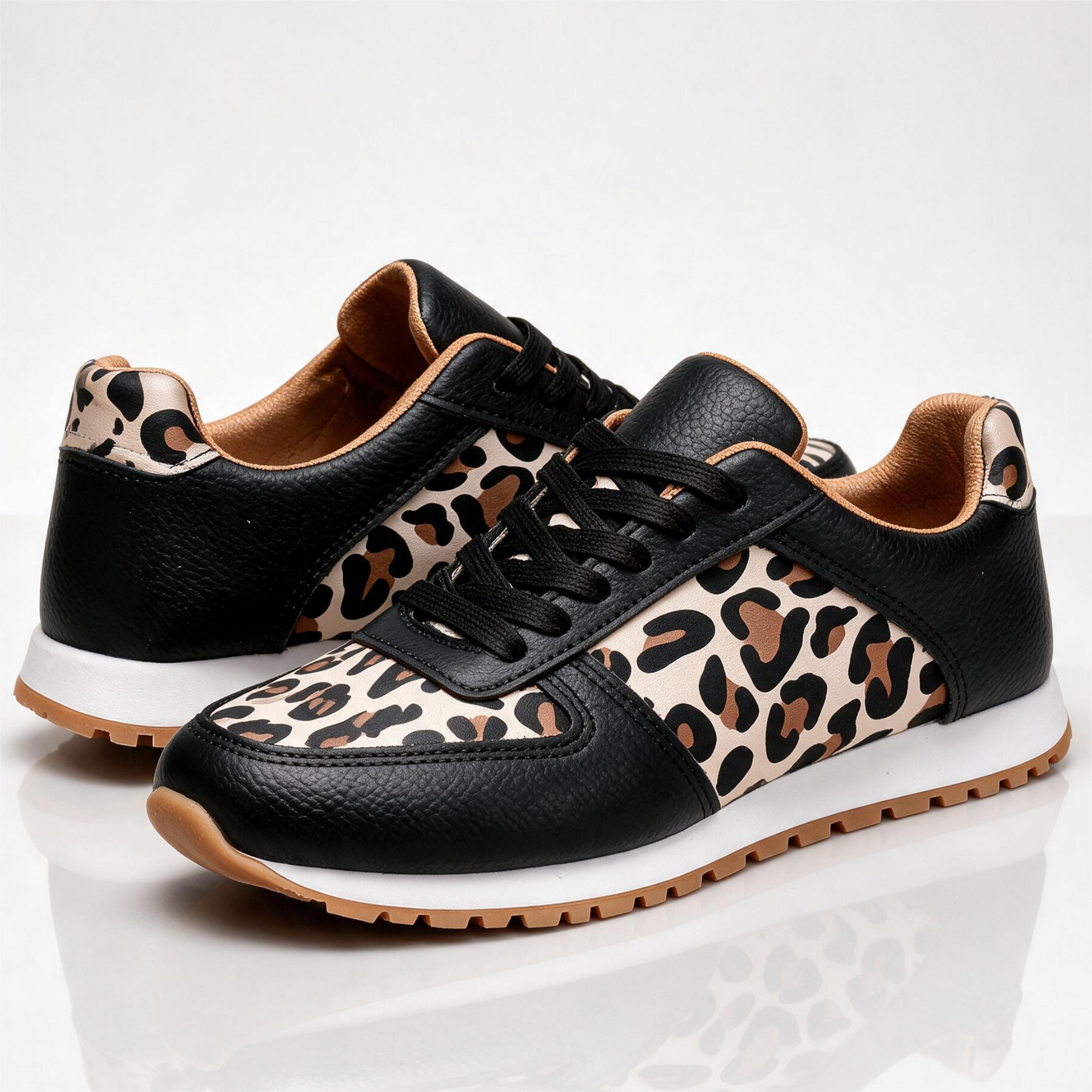 Ella Leopard Sneakers