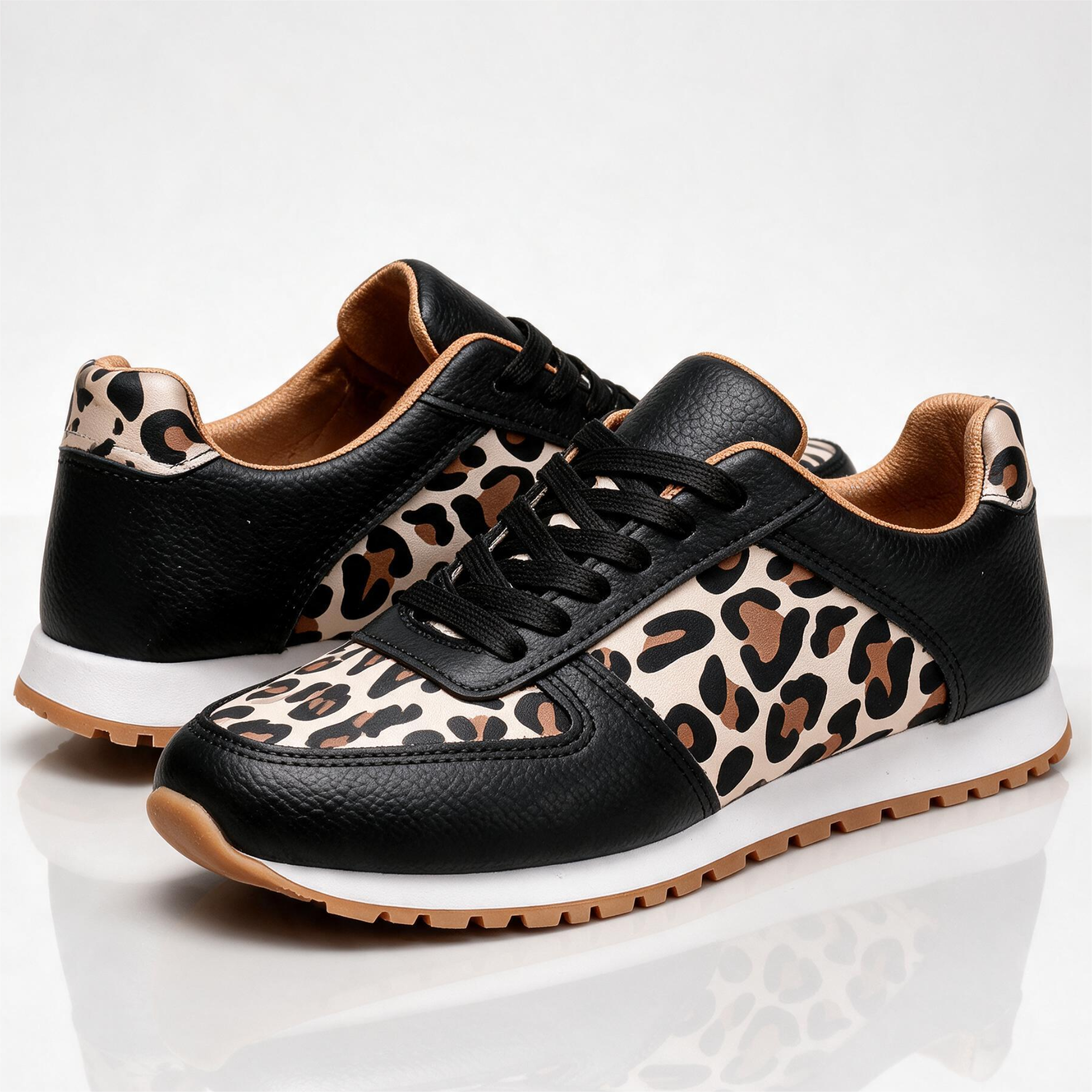 Ella Leopard Sneakers