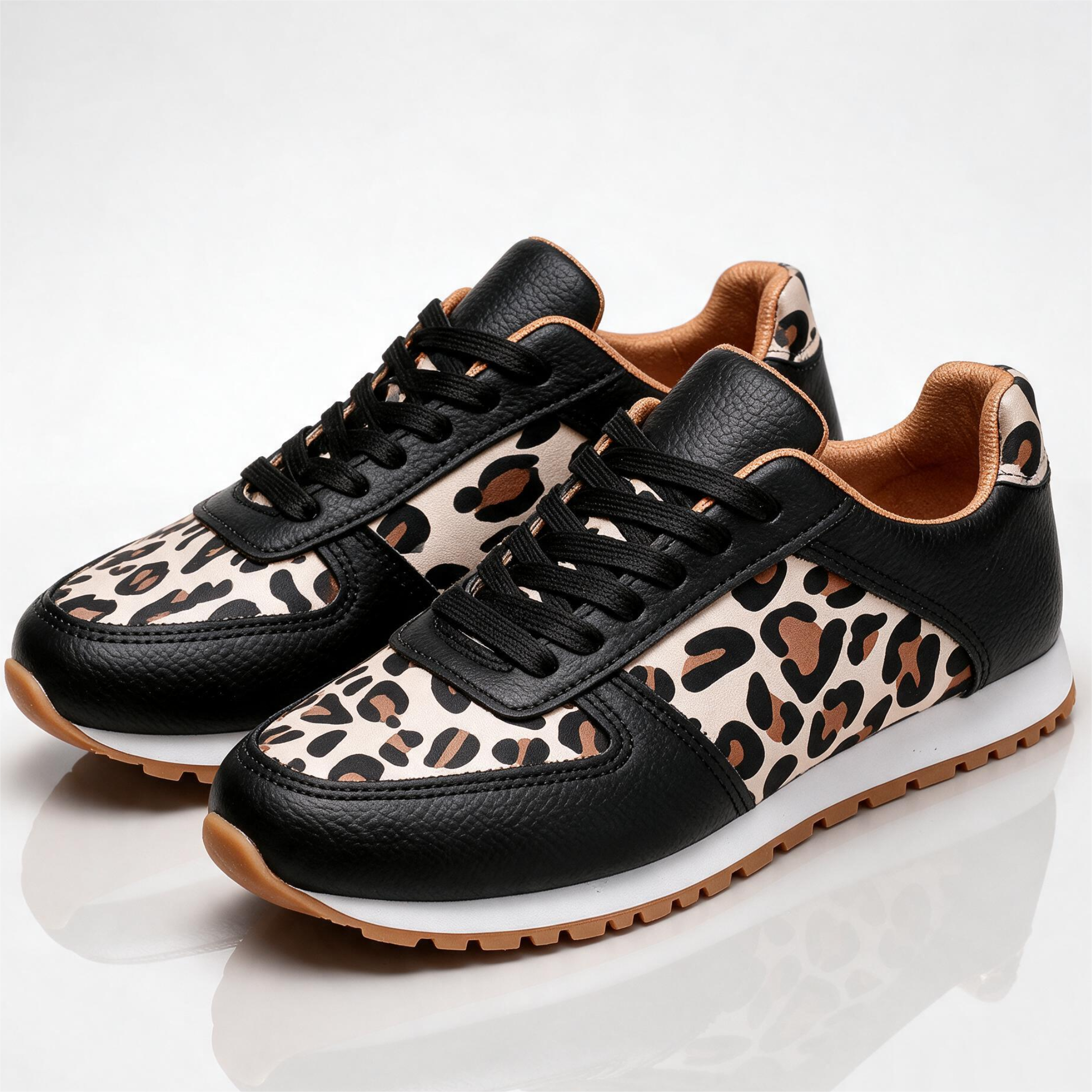 Ella Leopard Sneakers