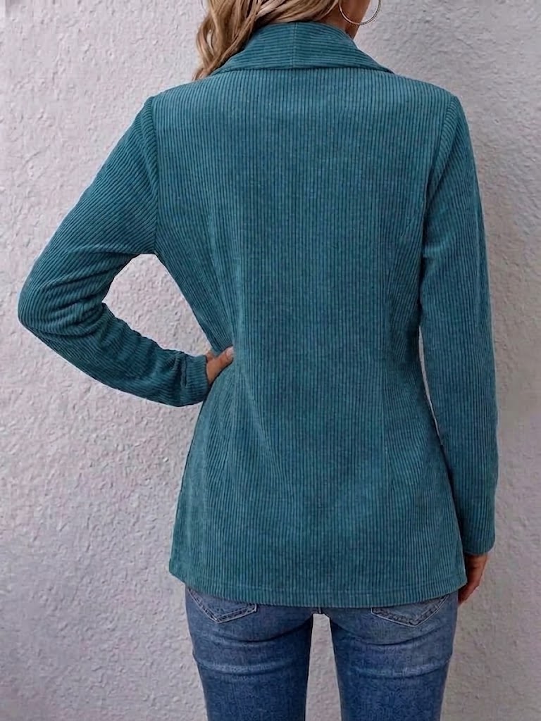 Marielle – Corduroy Open-Front Jacket