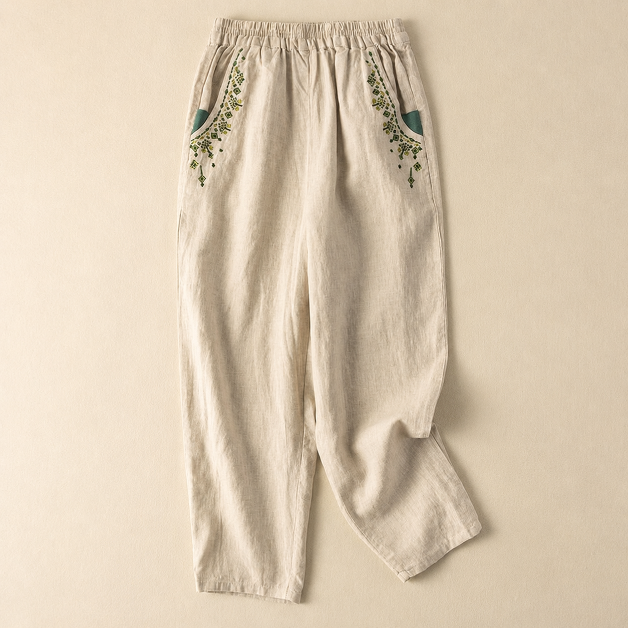 The Giovanna Embroidered Trousers