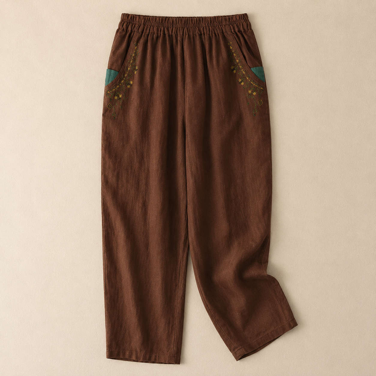 The Giovanna Embroidered Trousers