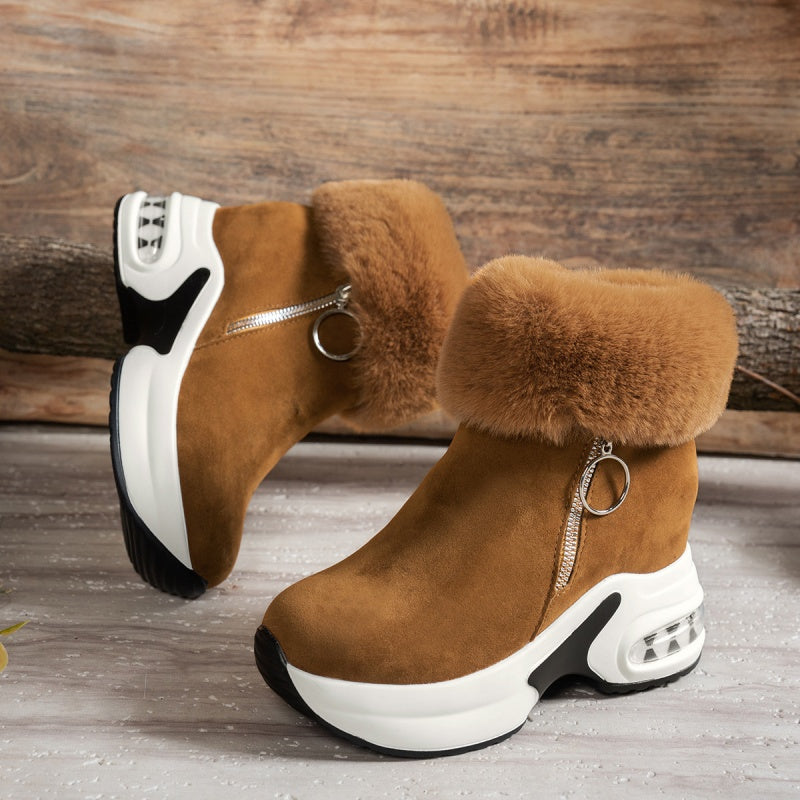 Maya™ | Plush-Lined | Thick-Sole Comfort Boots