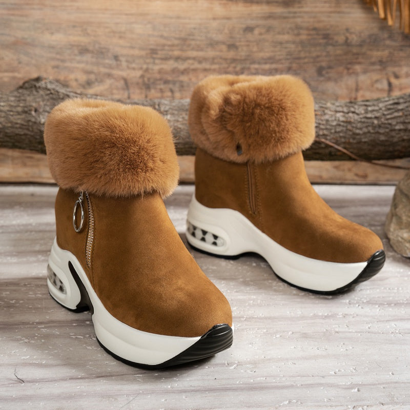 Maya™ | Plush-Lined | Thick-Sole Comfort Boots
