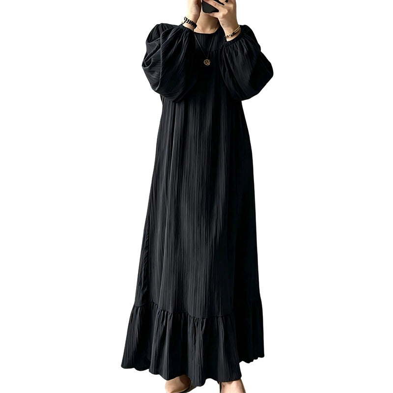 Lillian – Relaxed Ruffle Maxi Dress