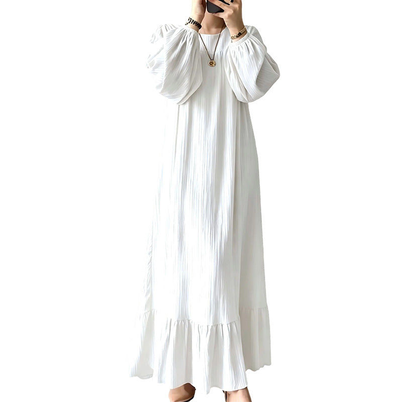 Lillian – Relaxed Ruffle Maxi Dress