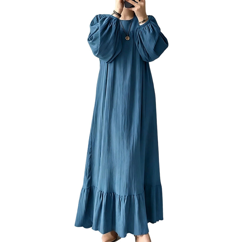 Lillian – Relaxed Ruffle Maxi Dress