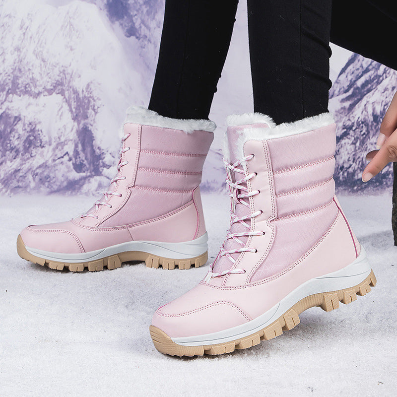 Amelia™ | Plush-Lined | Water-Resistant Non-Slip Mid-Calf Boots