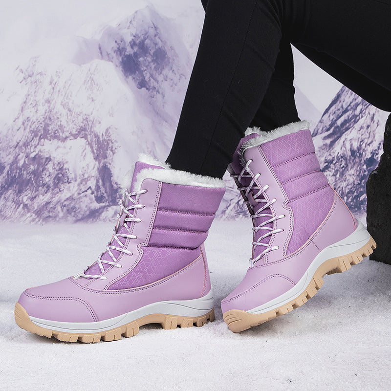 Amelia™ | Plush-Lined | Water-Resistant Non-Slip Mid-Calf Boots