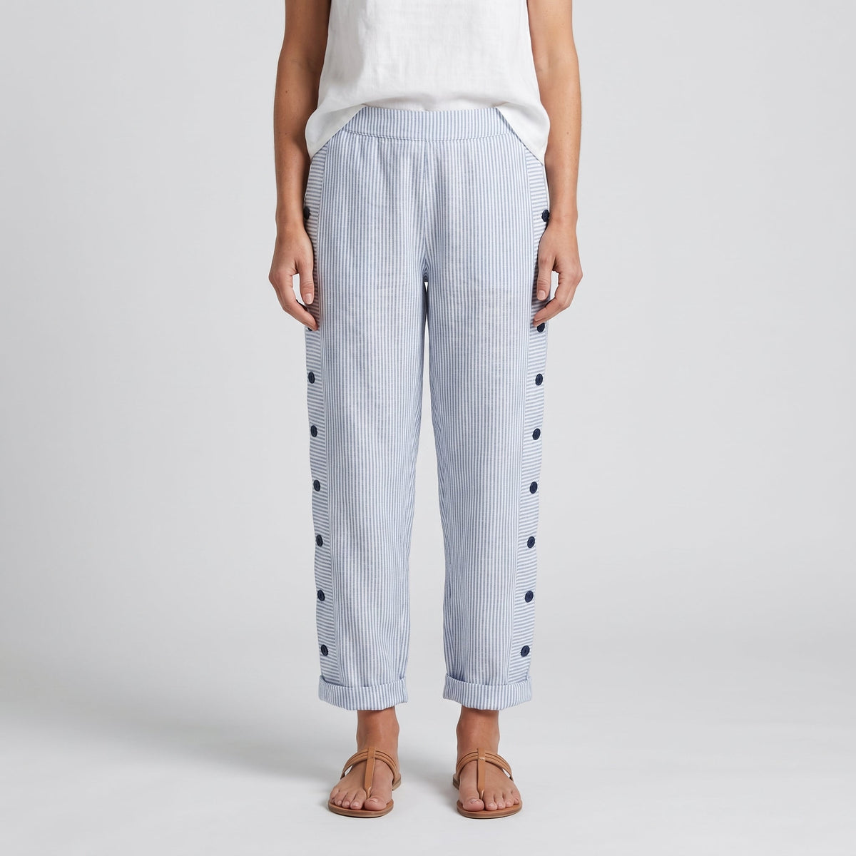The Isaura Button Trousers