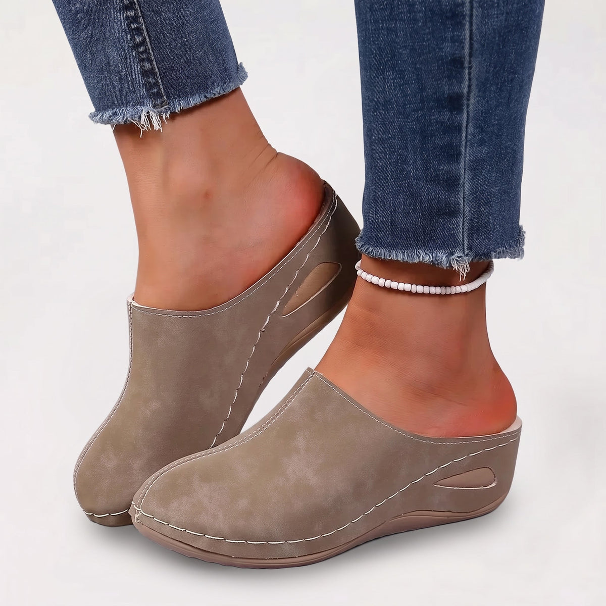 Colleen - Warm Lined Orthopedic Slippers