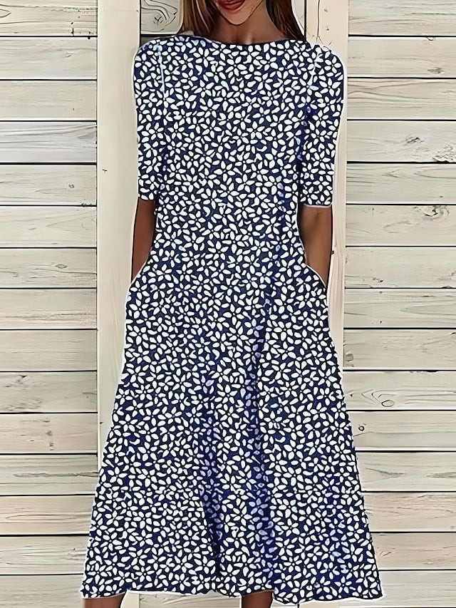 Caitriona™ | Coastal Bloom Maxi Dress-
